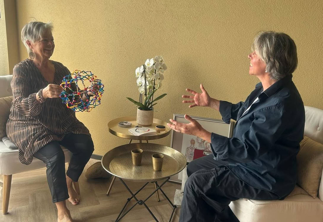 Eveline Ghidoni Shiatsu Gespräch in Sursee